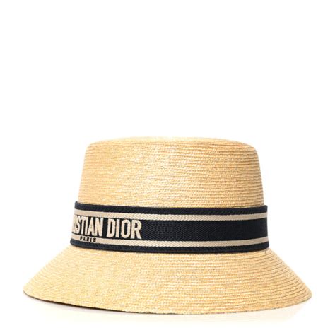 dior straw bucket hat|dior hats women.